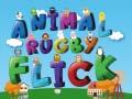 खेल Animals Rugby Flick