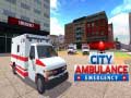 खेल Ambulance Rescue Driver Simulator 2018