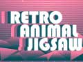 खेल Retro Animal Jigsaw