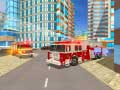 खेल Fire City Truck Rescue Driving Simulator