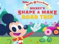 விளையாட்டு Mickey`s Shape & Make Road Trip