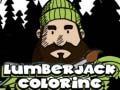 खेल Lumberjack Coloring  