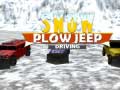 खेल Winter Snow Plow Jeep Driving