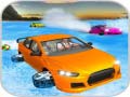 खेल Crazy Water Surfing Car Race