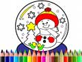 खेल Back To School: Christmas Coloring Book
