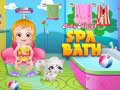 खेल Baby Hazel Spa Bath