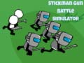 खेल Stickman Gun Battle Simulator