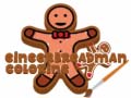 खेल Gingerbreadman Coloring