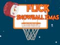 खेल Flick Snowball Xmas