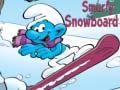 खेल Smurfy Snowboard