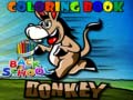 खेल Back To School Coloring Book Donkey