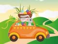 खेल Bunnies Driving Cars Match 3