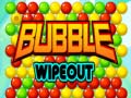 खेल Bubble Wipeout