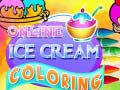 ಗೇಮ್ Online Ice Cream Coloring