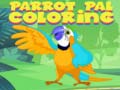 खेल Parrot Pal Coloring