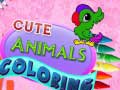 ಗೇಮ್ Cute Animals Coloring