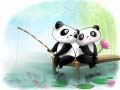 खेल Pandas Slide