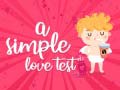 खेल A Simple Love Test