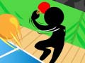 खेल Stickman Ping Pong