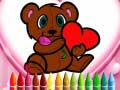 ಗೇಮ್ Animals Valentine Coloring