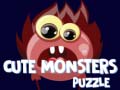 खेल Cute Monsters Puzzle