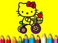 खेल Back To School: Sweet Kitty Coloring