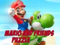 खेल Mario And Friends Puzzle
