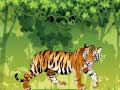 खेल Angry Tiger Coloring