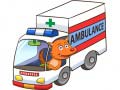 खेल Cartoon Ambulance Puzzle