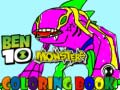 ગેમ Ben10 Monsters Coloring book