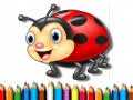 खेल Ladybug Coloring Book