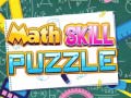 खेल Math Skill Puzzle