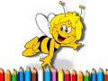 खेल Back To School: Bee Coloring Book