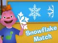 ગેમ Snowflake Match