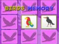 खेल Kids Memory With Birds