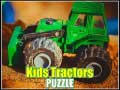 खेल Kids Tractors Puzzle