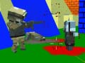 खेल Shooting Zombie Blocky Gun Warfare