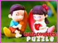 खेल Cute Couples Puzzle