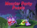 खेल Monster Party Puzzle