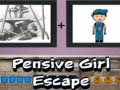 खेल Pensive Girl Escape