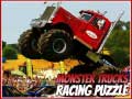 खेल Monster Trucks Racing Puzzle