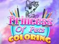 ગેમ Princess Of Pets Coloring