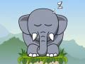 खेल Snoring Elephant Puzzle