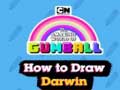 खेल The Amazing World of Gumball How to Draw Darwin
