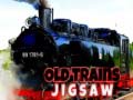 ગેમ Old Trains Jigsaw