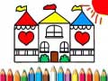 खेल Doll House Coloring Book