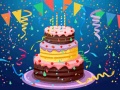 खेल Birthday Cake Puzzle