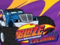 खेल Baze and the monster machines Coloring Book