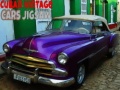 खेल Cuban Vintage Cars Jigsaw