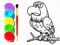 விளையாட்டு Eagle Coloring Book